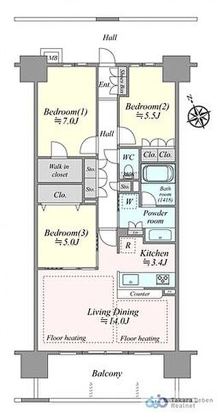 apartment 東京都中央区京橋１丁目1-5　セントラルビル7階