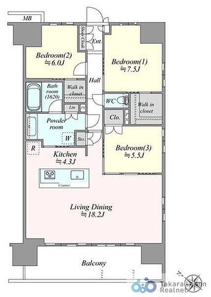 apartment 東京都中央区京橋１丁目1-5　セントラルビル7階