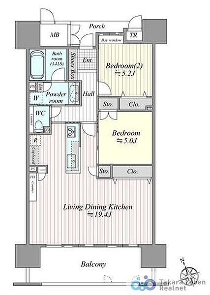 apartment 東京都中央区京橋１丁目1-5　セントラルビル7階
