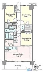 間取図画像 3LDK