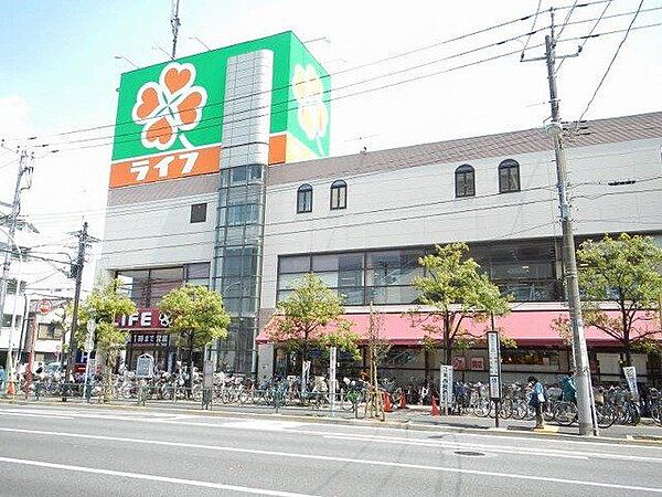 ライフ深川猿江店 徒歩5分。 360m