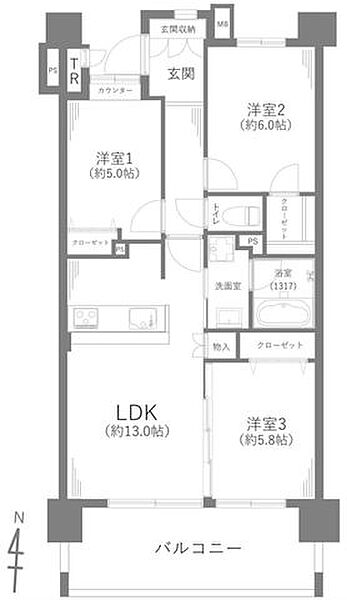 間取り：314002801192