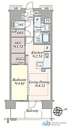 レーベン姫路本町 1LDKの間取図画像