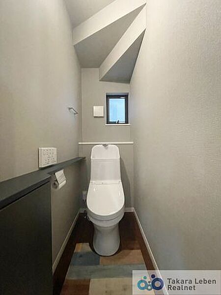 2か所にトイレがあり、朝のトイレラッシュを回避できそうです。