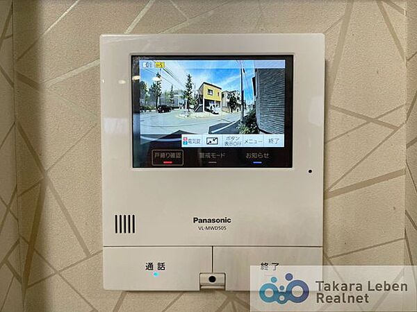 モニター付きインターホン