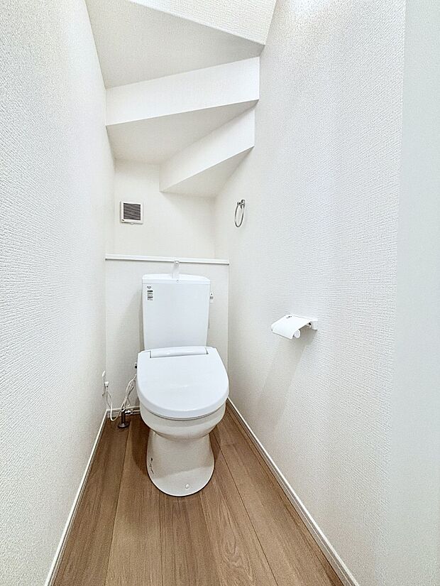 トイレは1階と2階それぞれに配置されていてとても便利です。