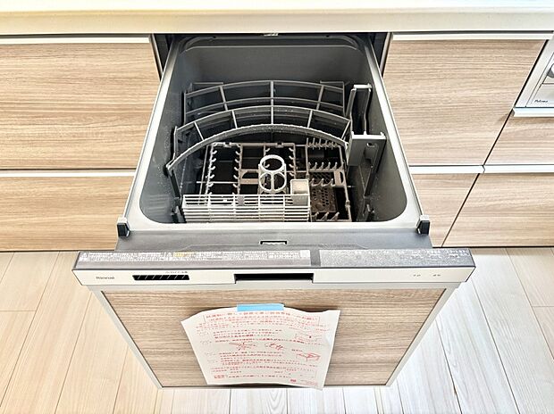 面倒なお片づけは食洗機にお任せ!家事の負担が減って、時間にも気持ちにもゆとりができます。