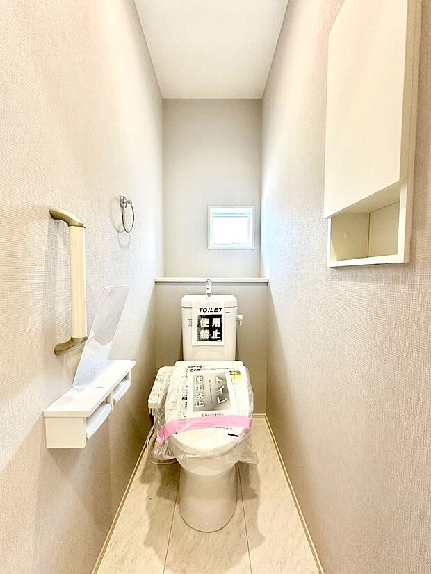 トイレは1階と2階それぞれに配置されていてとても便利です。