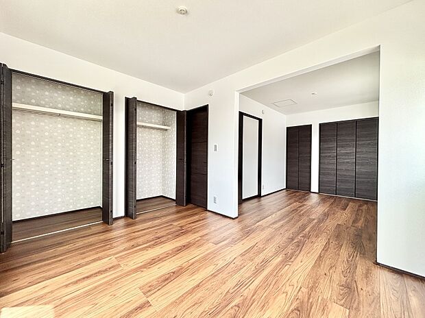 将来は2部屋にすることもできますね。お年頃になったら夢の個室にチェンジ!