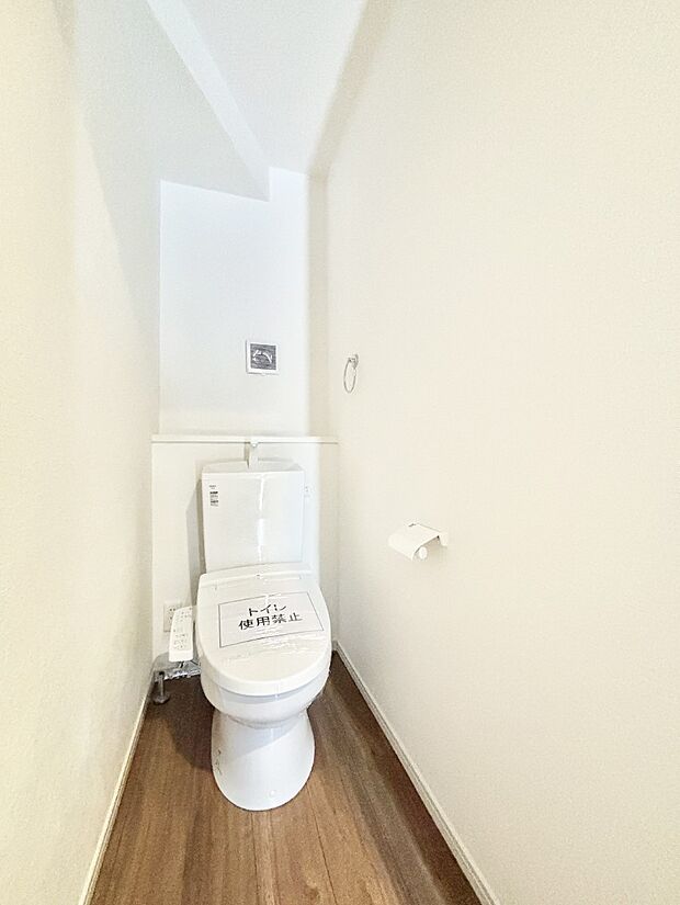 ウォシュレット付きトイレが1階と2階それぞれに配置されていてとても便利です。