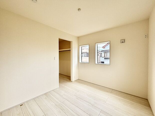 収納が充実しているので、居住スペースを広く使えます。