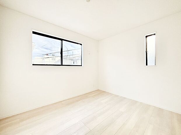 2面採光を確保した明るい空間。家族みんなが快適な暮らしを実現する設計です。