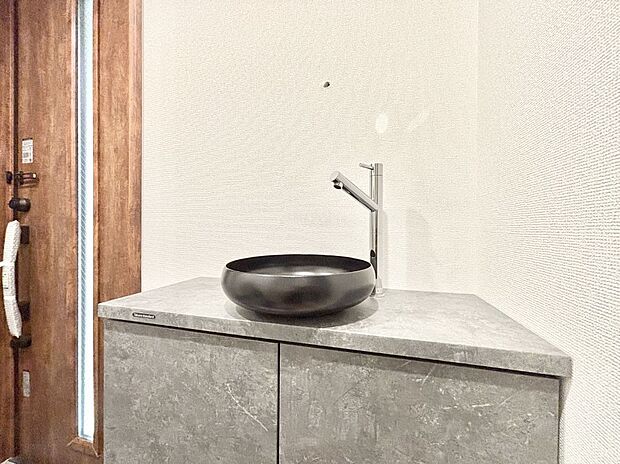 あると便利なセカンド洗面台。