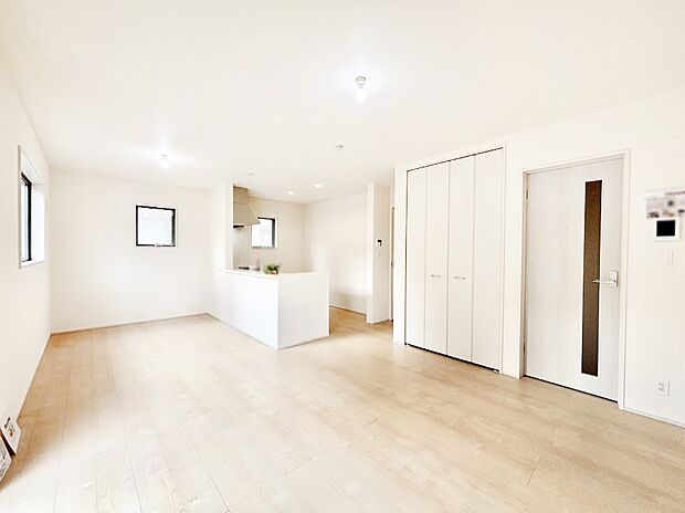 住む方の個性が引き出される、インテリアを考えるのが楽しみなリビングです