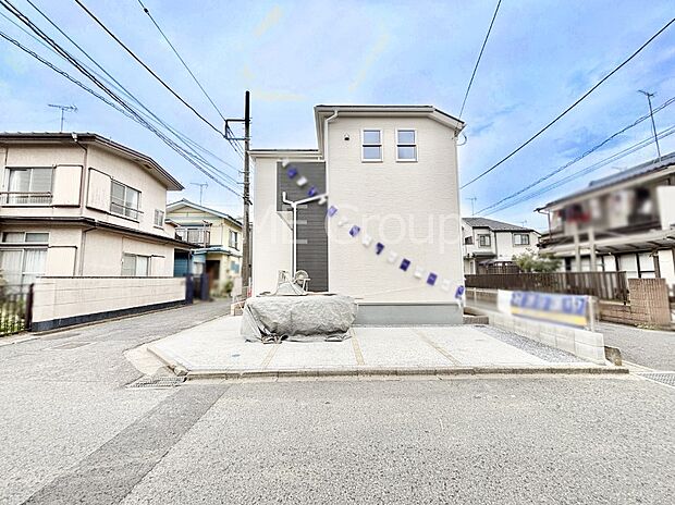 上質感あふれる外観デザイン。魅力の住まいを実現。