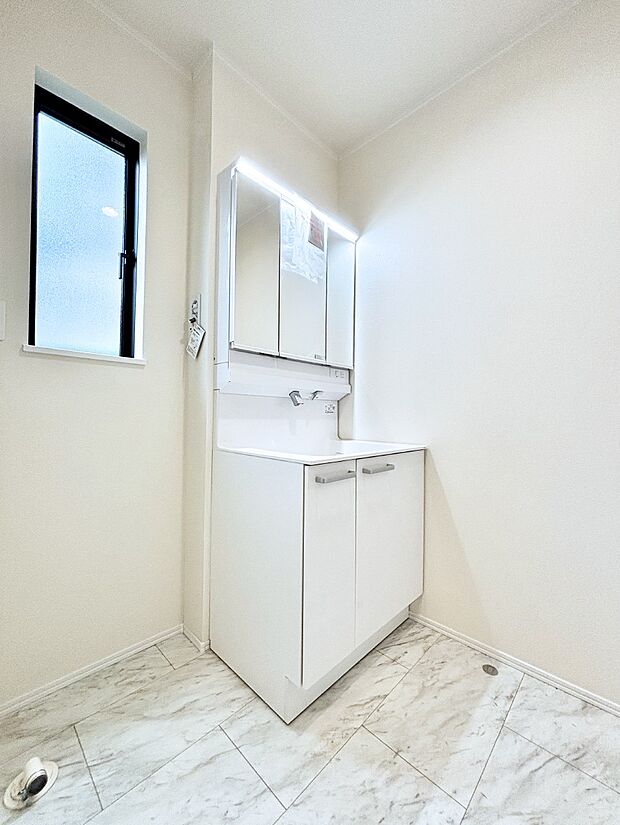 清潔感のあるランドリースペース