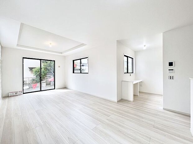 住む方の個性が引き出される、インテリアを考えるのが楽しみなリビングです!