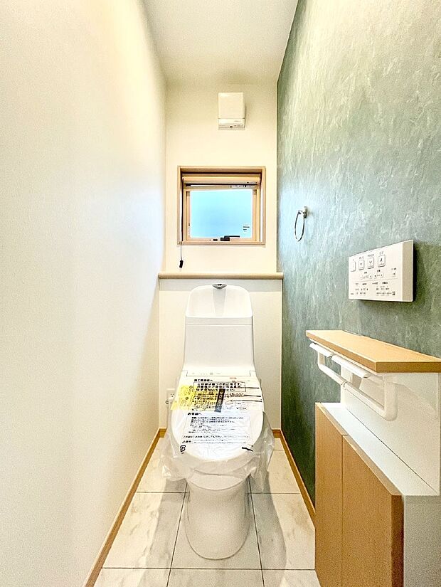 トイレは1階と2階それぞれに配置されていてとても便利です。