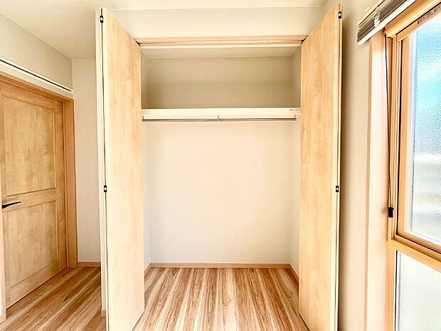 たっぷりの収納スペースで快適に暮らせそう