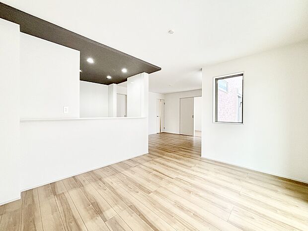 住む方の個性が引き出される、インテリアを考えるのが楽しみなリビングです!