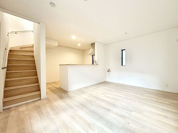 リビング階段が家族の笑顔と会話をつないでくれます  