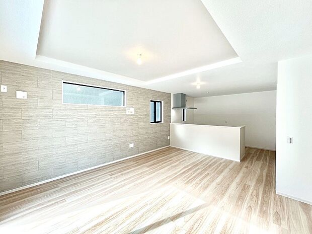 住む方の個性が引き出される、インテリアを考えるのが楽しみなリビングです！ 