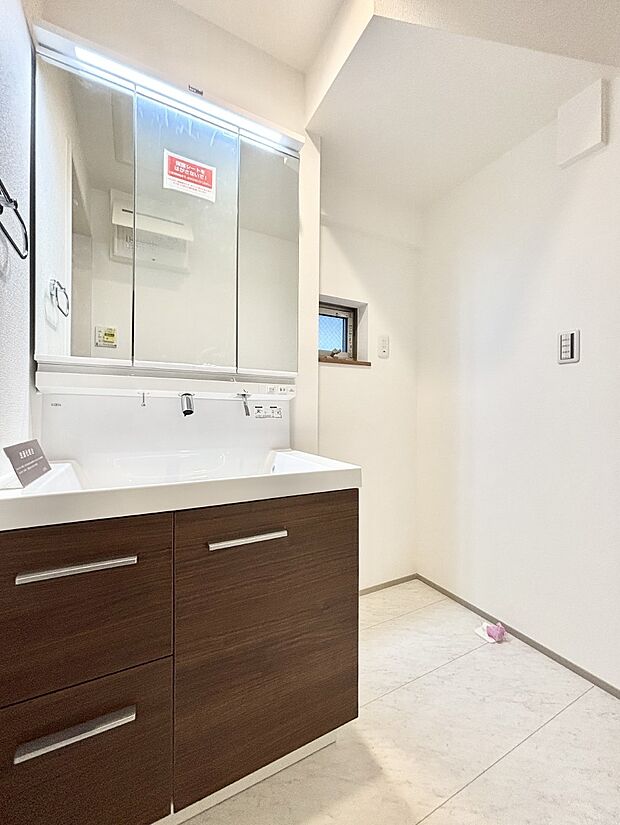 清潔感のあるランドリースペース