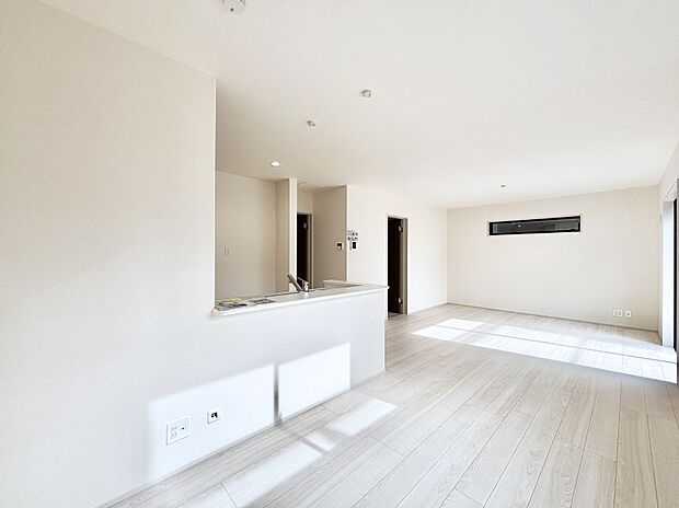 住む方の個性が引き出される、インテリアを考えるのが楽しみなリビングです!