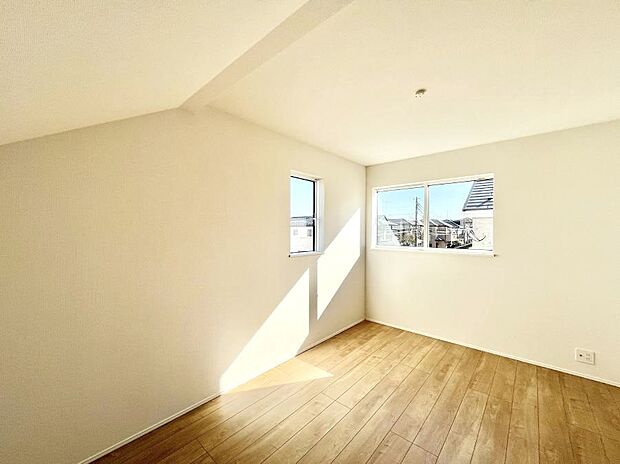 2面採光で明るさ&風通し良好!