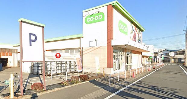 スーパー 1300m コープみらい コープ春日部店