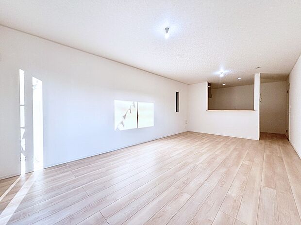 住む方の個性が引き出される、インテリアを考えるのが楽しみなリビングです!