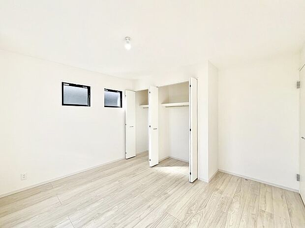 収納が充実しているので、居住スペースを広く使えます。