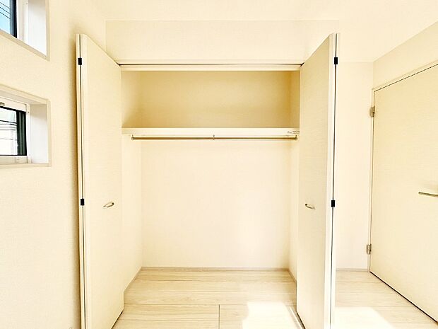 全居室クローゼット付き