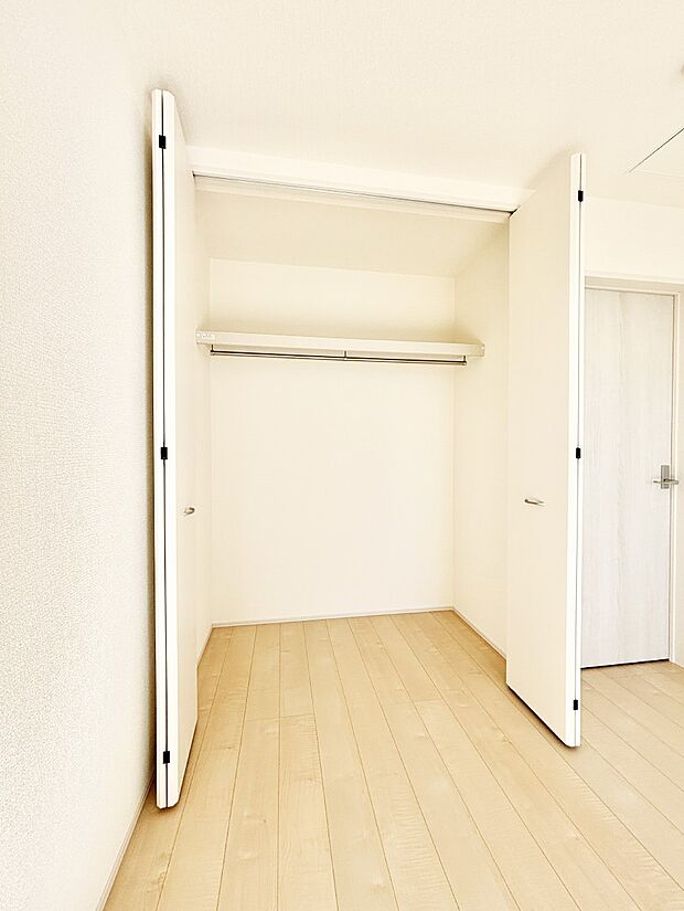 収納力あるクローゼット