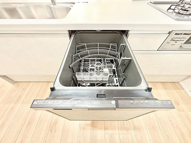 面倒なお片づけは食洗機にお任せ!家事の負担が減って、時間にも気持ちにもゆとりができます。