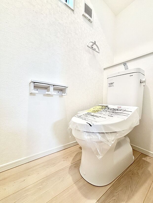 トイレは1階と2階それぞれに配置されていてとても便利です。 