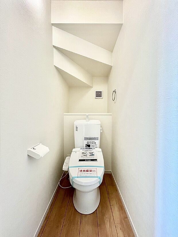 トイレは1階と2階それぞれに配置されていてとても便利です。