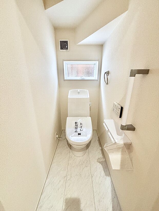 トイレは1階と2階それぞれに配置されていてとても便利です。 