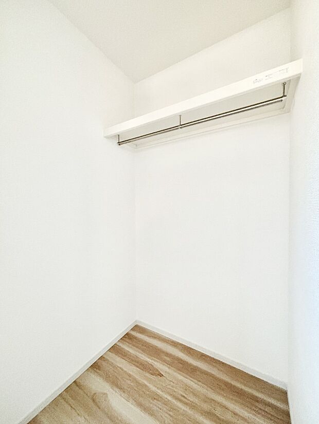 収納力あるクローゼット