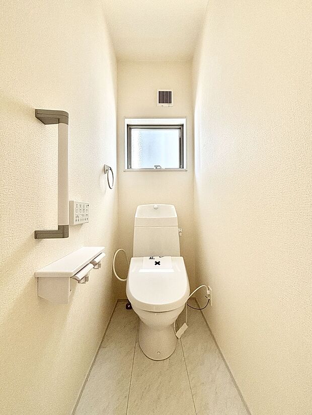トイレは1階と2階それぞれに配置されていてとても便利です。