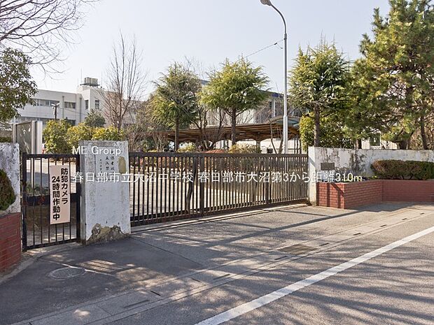 中学校 310m 春日部市立大沼中学校