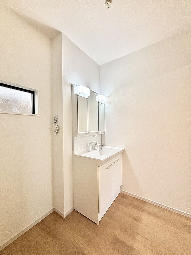 清潔感のあるランドリースペース