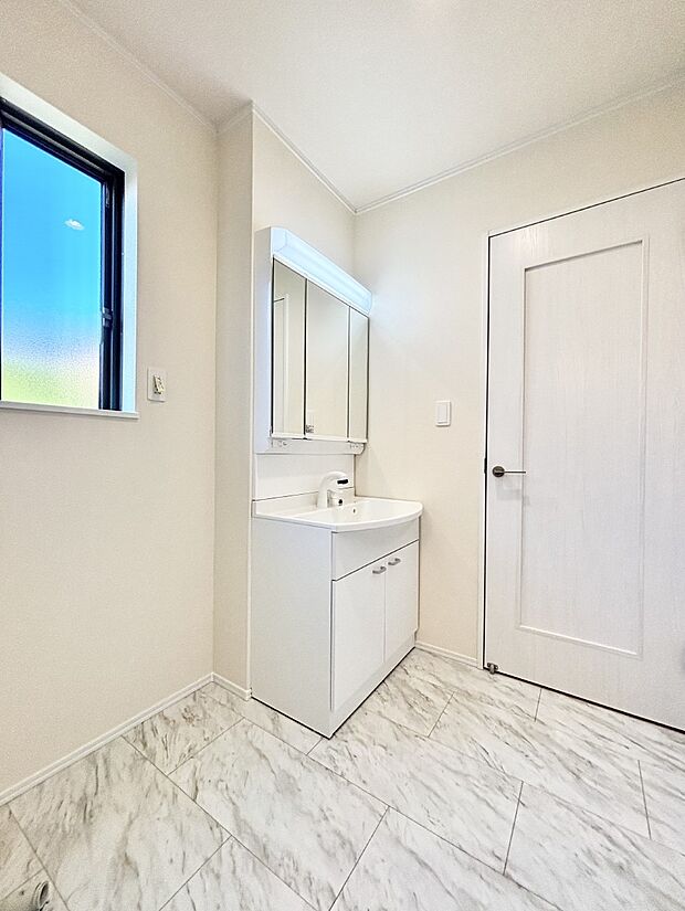 清潔感のあるランドリースペース