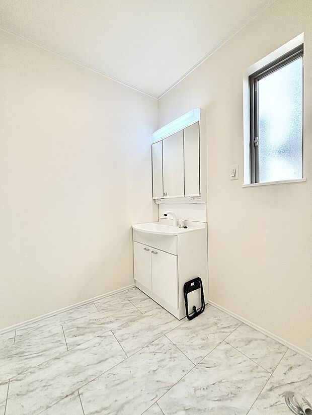 清潔感のあるランドリースペース