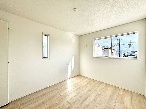 2面採光で明るさ＆風通し良好！