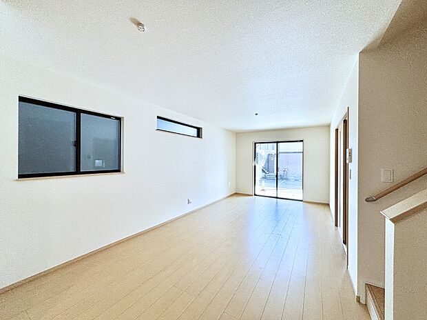 住む方の個性が引き出される、インテリアを考えるのが楽しみなリビングです!