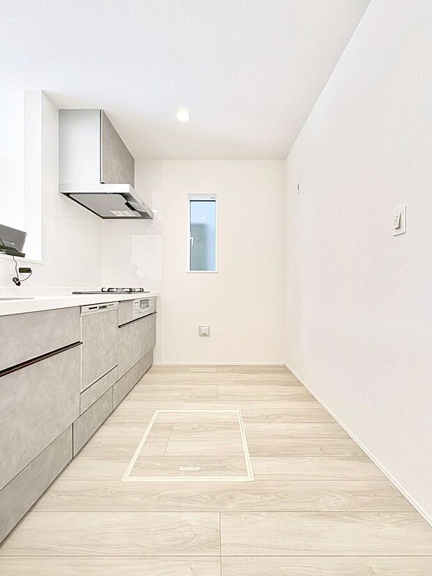 ゆとりあるキッチンではご家族と楽しくお料理ができます。