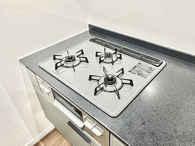 三口ガスコンロでお料理が一気にはかどりそう