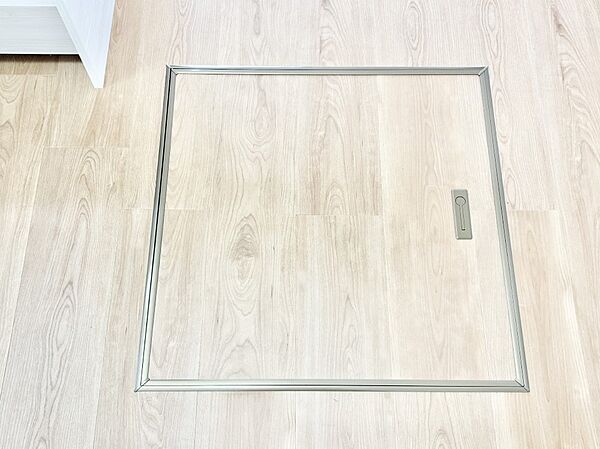 床下収納付き！日用品・非常用品の収納にも大活躍。