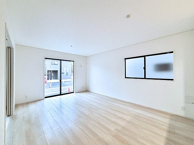 住む方の個性が引き出される、インテリアを考えるのが楽しみなリビングです！ 